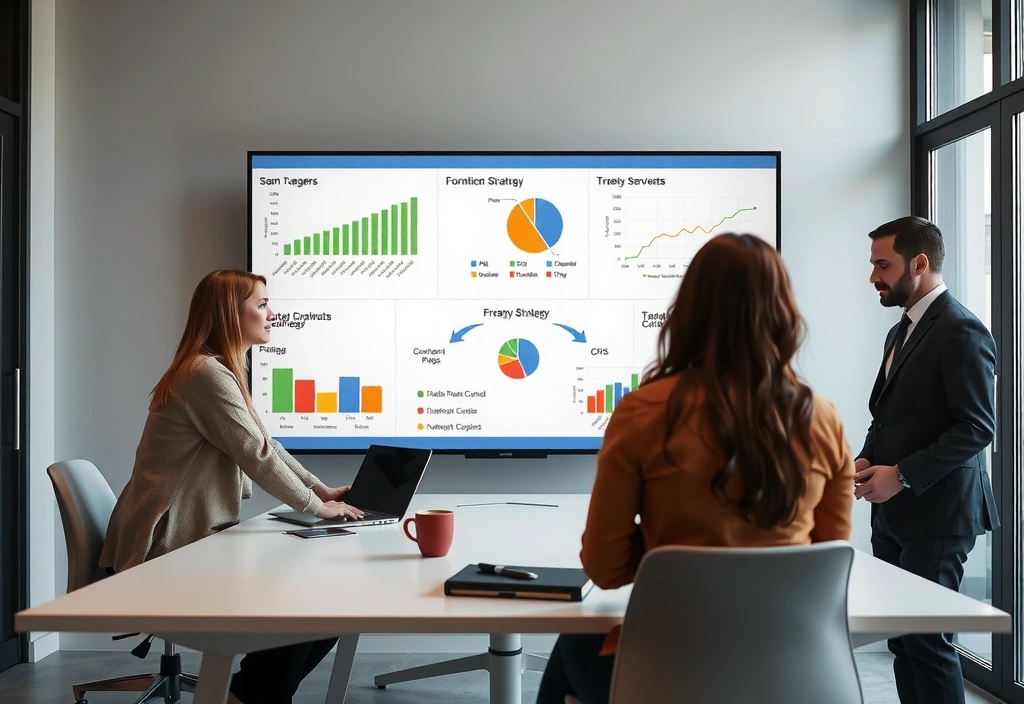 Ilustrace analýzy a strategie