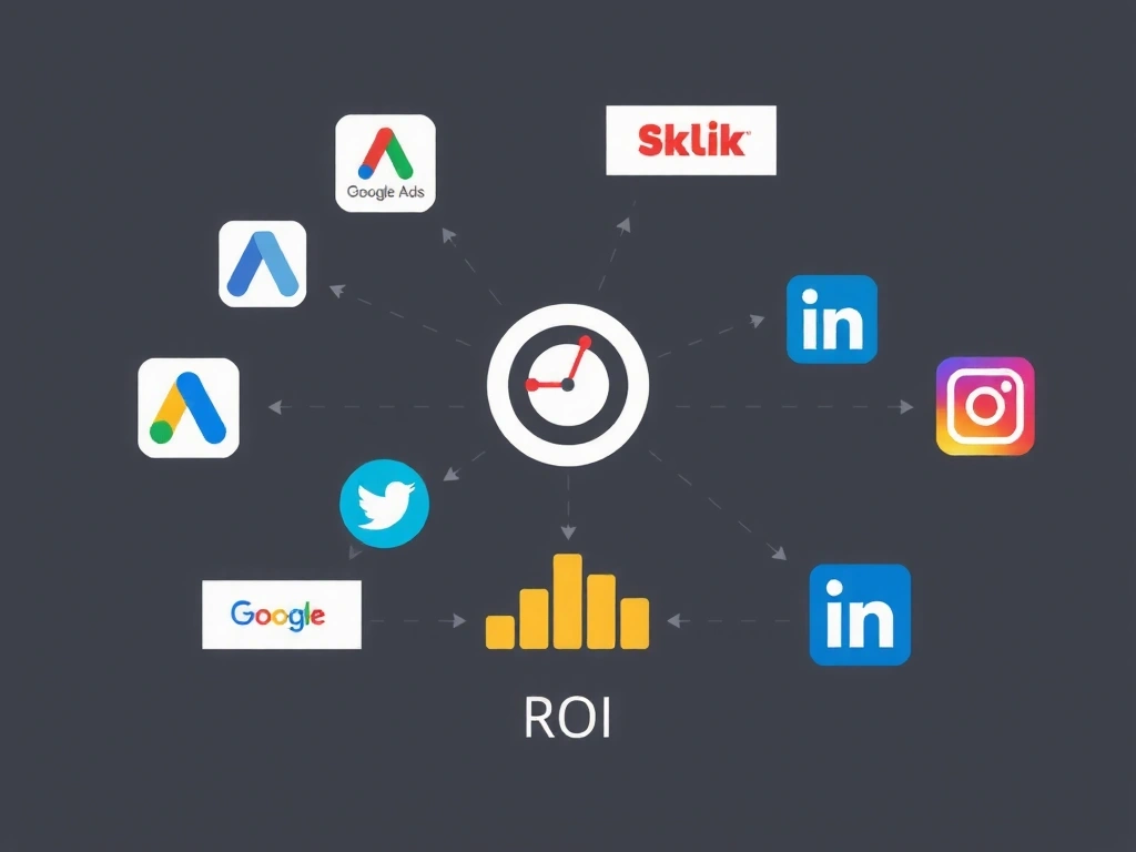 Ilustrace efektivních PPC kampaní a digitální reklamy