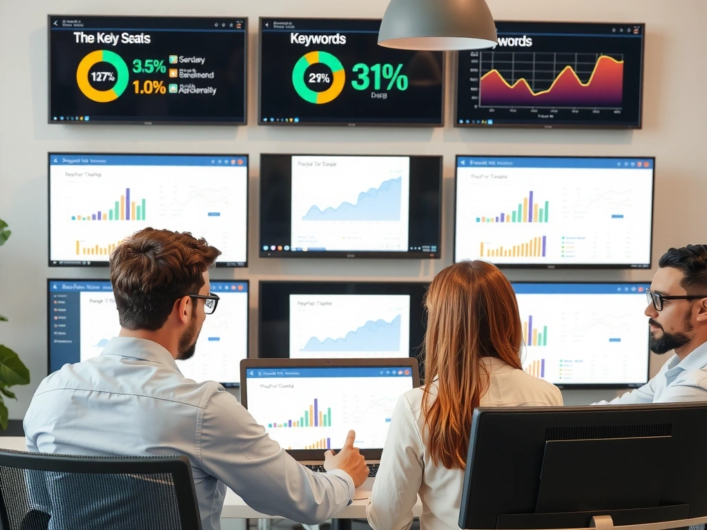 Tým PPC specialistů analyzuje data