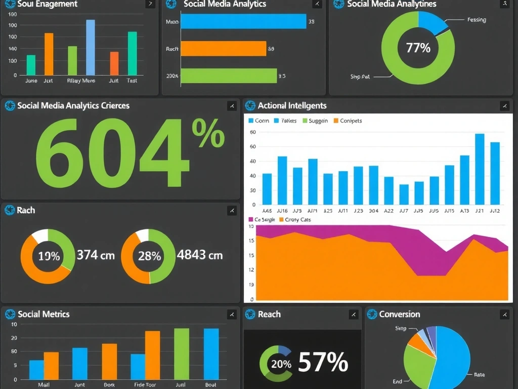 Grafy a datové vizualizace pro analýzu sociálních médií